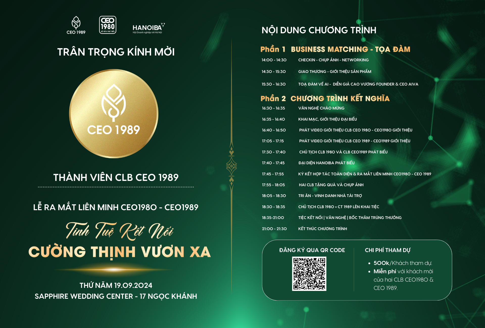 Thiệp mời CEO1989